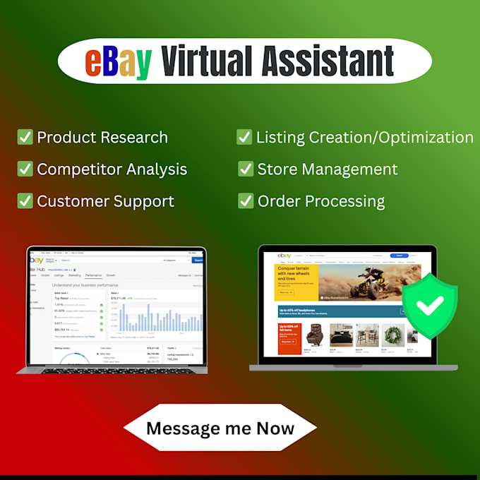 be your ebay virtual assistant for ebay store management