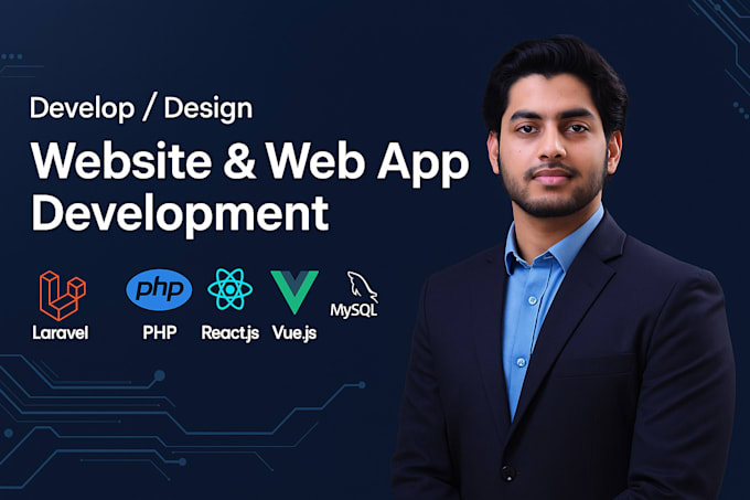 build secure and fast full stack web app with PHP laravel