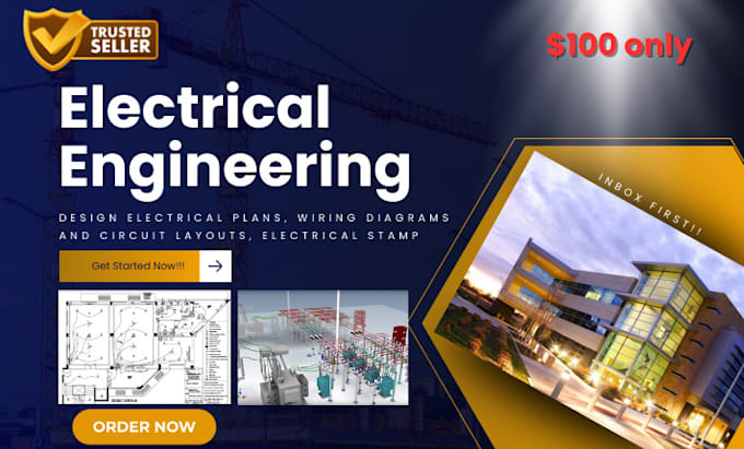 Design electrical plans, wiring diagrams and circuit layouts