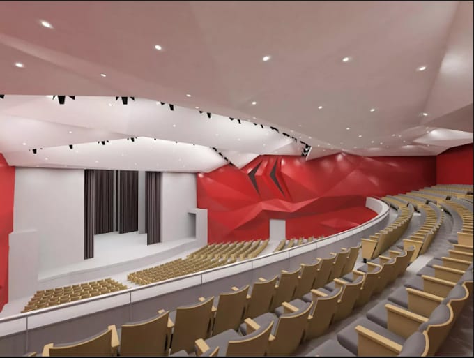 design event hall, auditorium, 3d wedding venue, render exhibition hall, banquet