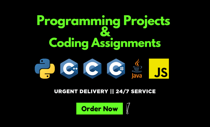 do coding projects, game, web and app development tasks in cpp, python, java