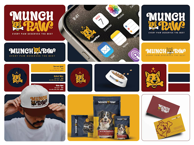create custom pet logo and animal branding design