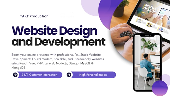 build full stack websites with react and laravel