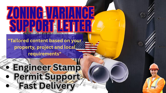 Team Permitting Lettering Scrivere lettere di supporto per variazioni di zonizzazione con timbro ...