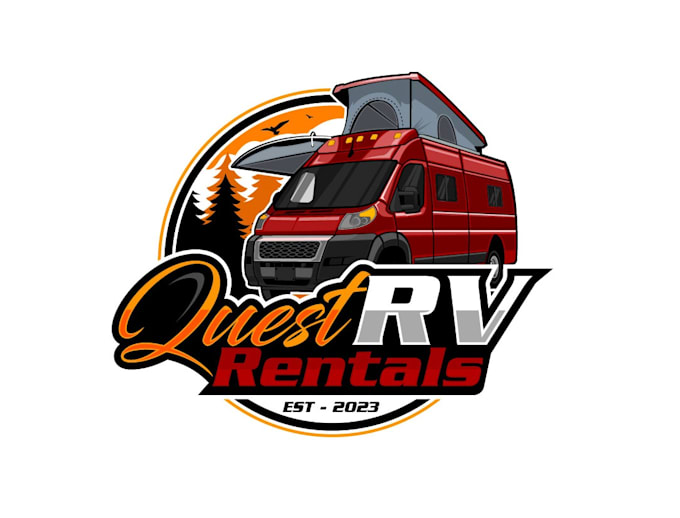 create exclusive and marvelous rv park logo design