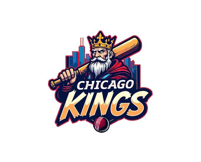 create graceful and fantastic cricket logo design