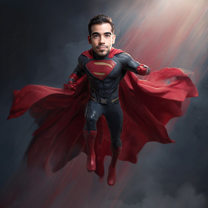 draw a superhero character