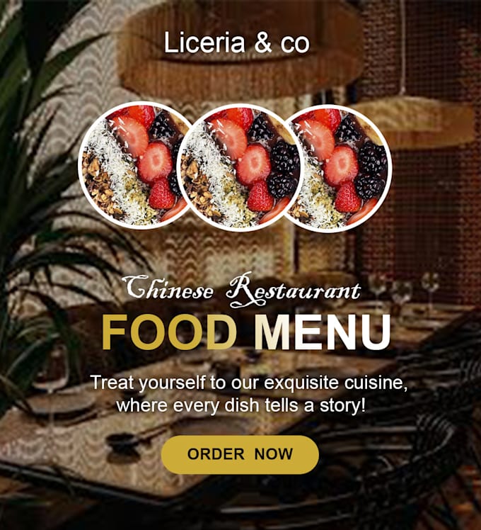create custom graphic design or professional redesign