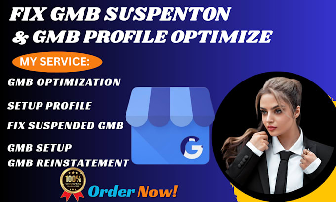 fix gmb suspension verify google business profile setup and optimize gmb