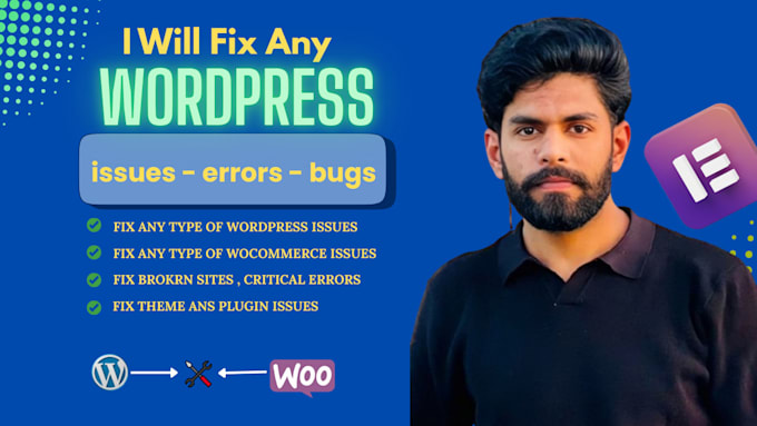 fix wordperss bugs  errors or woocommerce errors