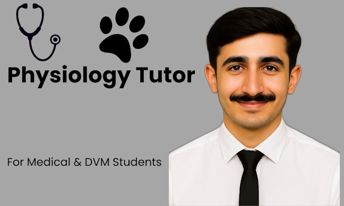 be your expert physiology tutor for medical, mbbs, and veterinary students