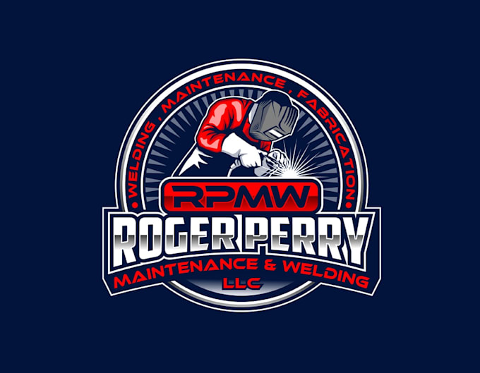 create graceful and fantastic welding logo design