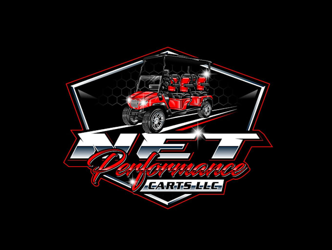 create professional and specially golf cart logo design
