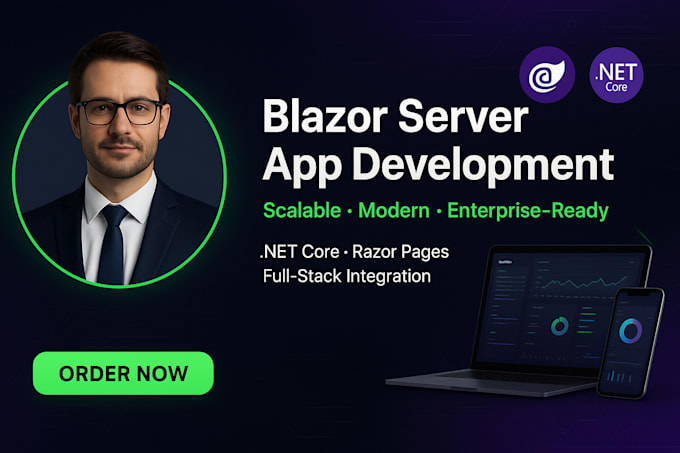 build blazor server apps with modern net core technology, blazor developer