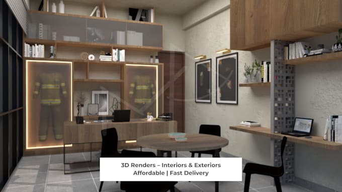 Create 3d renders of your architectural or interior design project by ...
