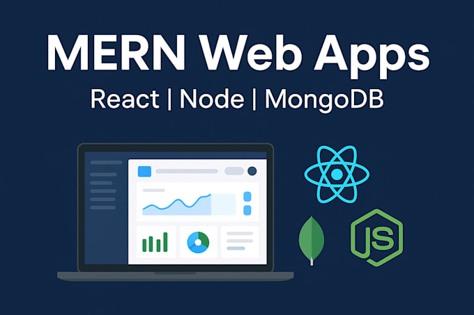 develop modern mern stack web app with react, node, mongo or next