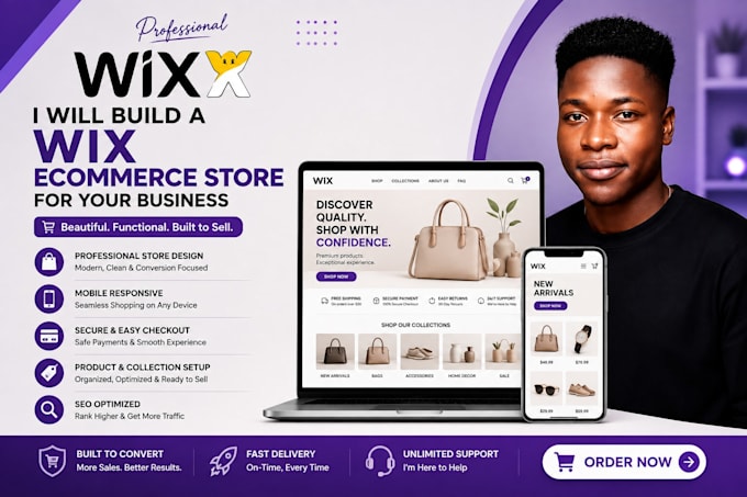 build wix website redesign wix ecommerce wix website development