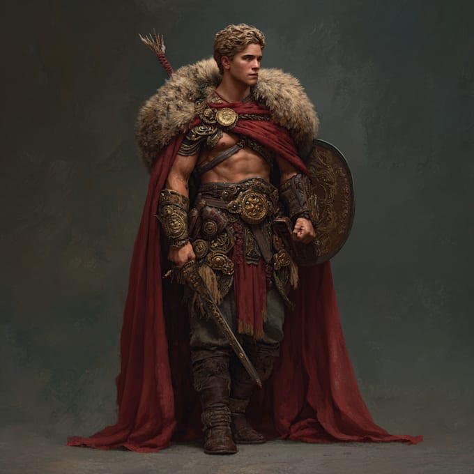 create your fantasy science fiction superhero character