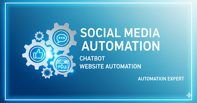 create a social media bot chatbot automation or website automation