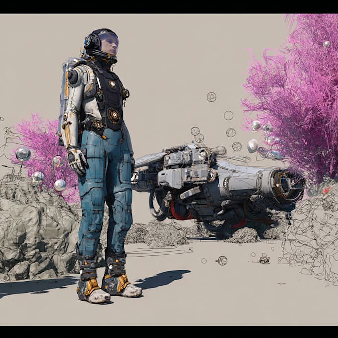 concept art for science fiction