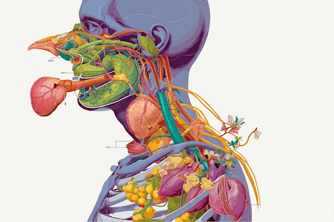 design medical figures and scientific illustrations