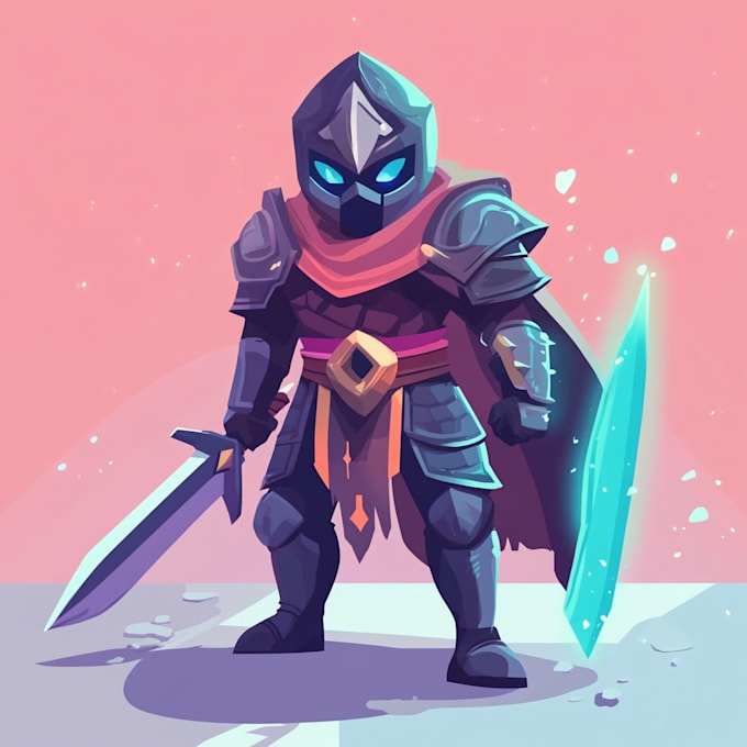 create 2d character design
