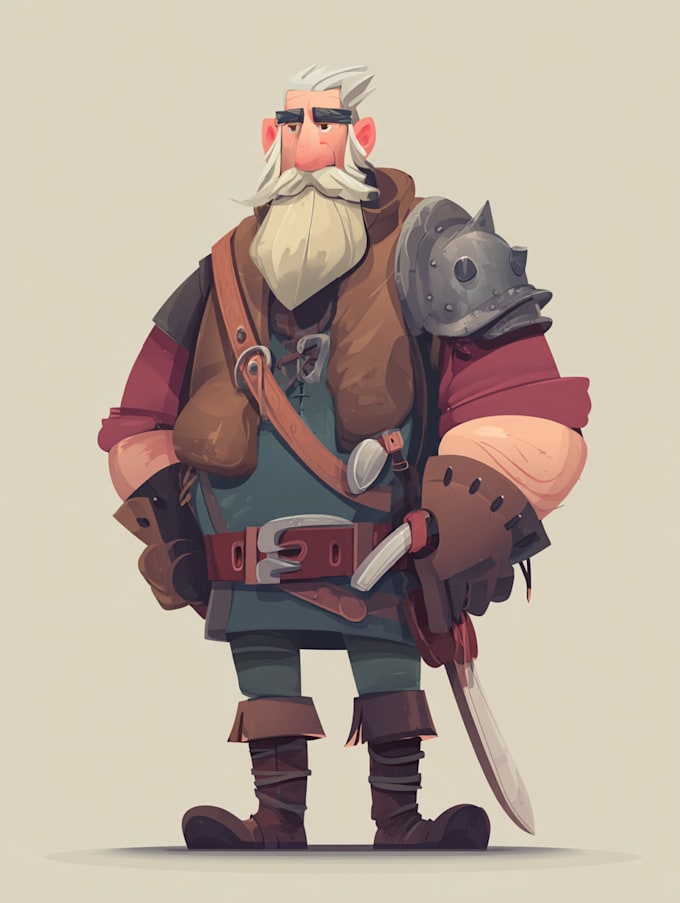 create simple 2d game characters