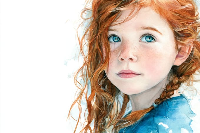 draw digital watercolor illustration