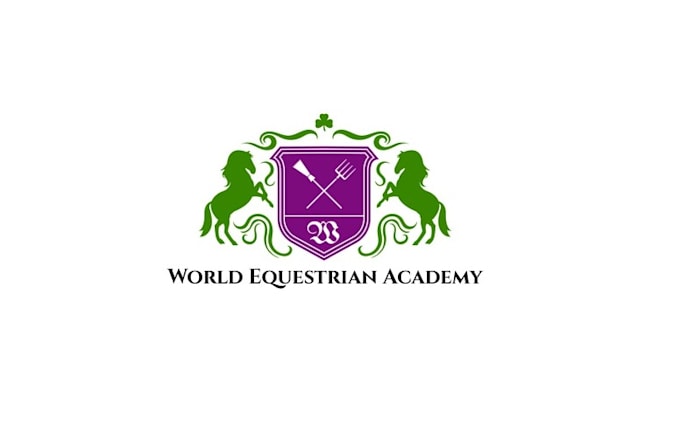 design international school young equestrians logo