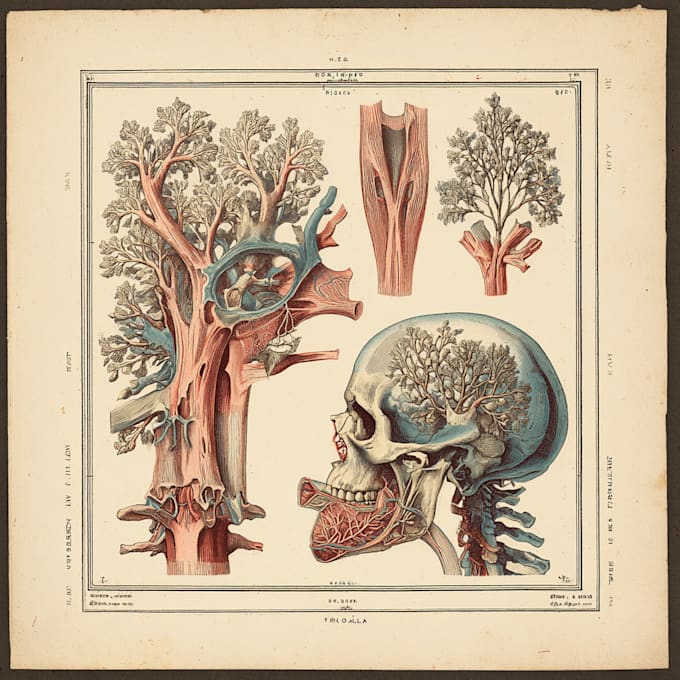 draw botanical and anatomical scientific illustrations