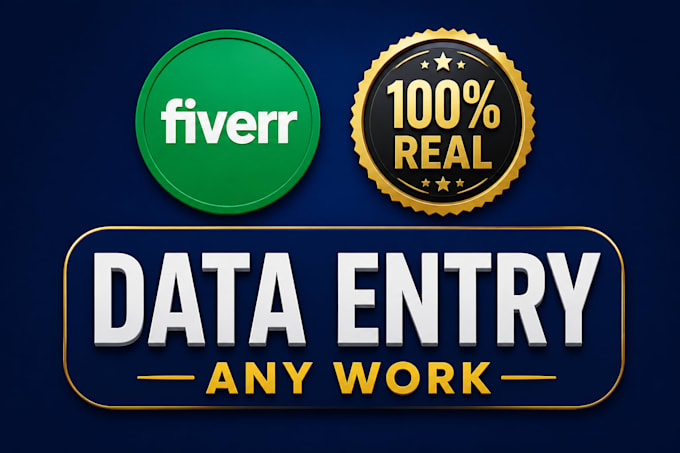do data entry, e commerce product listing and web research