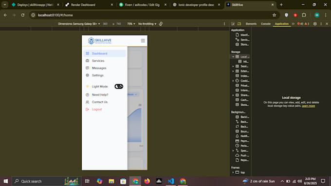 do develop cross platform mobile app in ionic angular