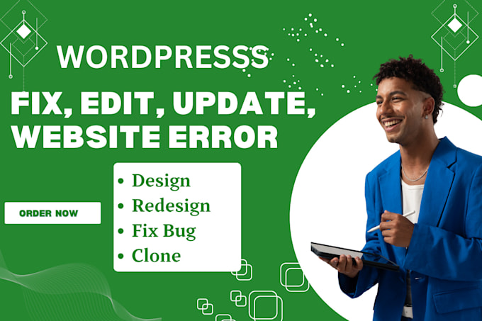 fix, update, website error and prevent website issues