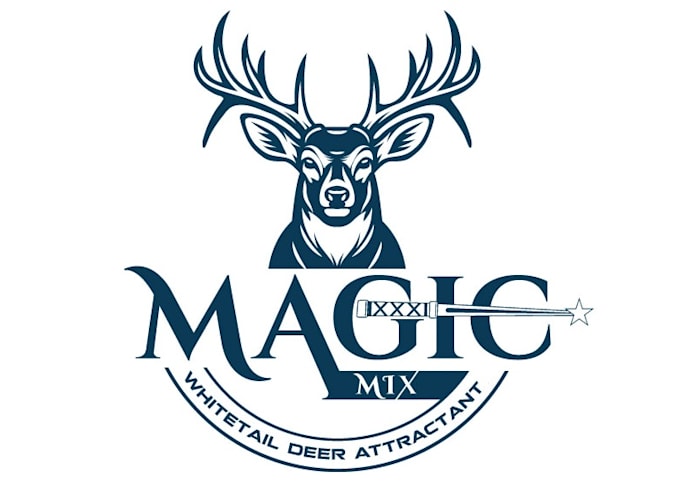 design modern deer logo