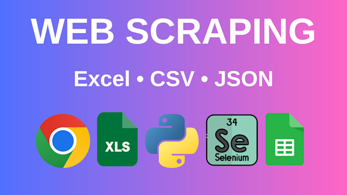 collect and scrape website data into excel or CSV