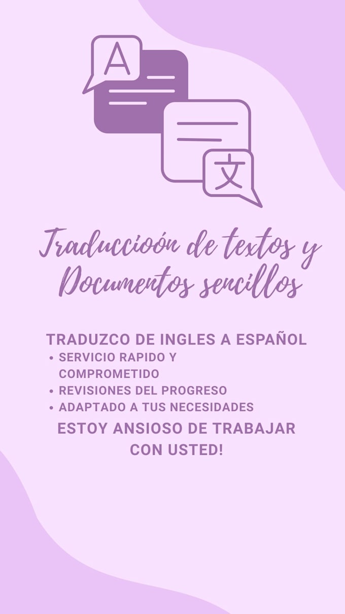 do text translations of general colloquial type
