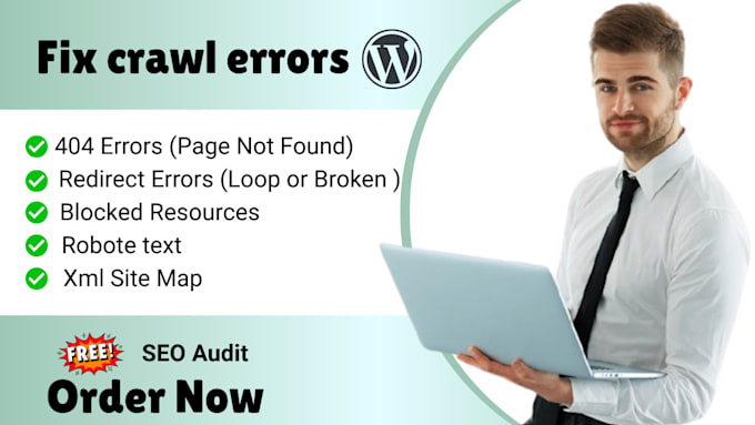 fix crawl errors in your wordpress website