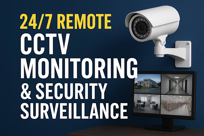 be monitoring cctv remotely
