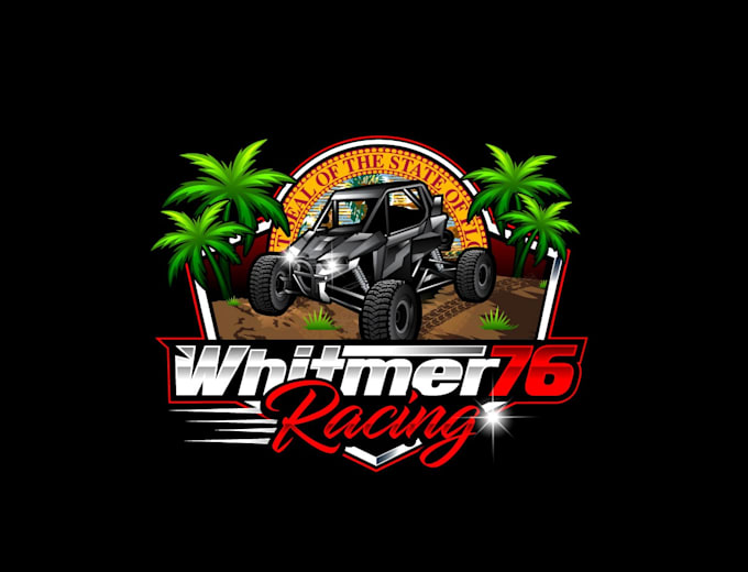 create graceful and fantastic offroad and utv logo design