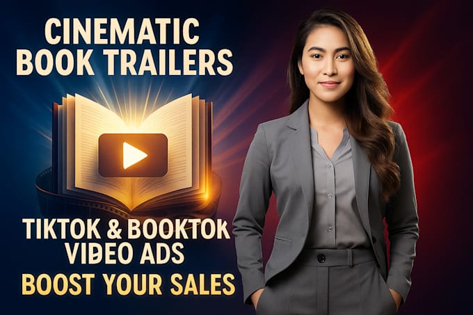 spotlight your book with creative trailers and viral video ads