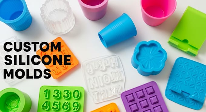 create custom silicone mold, plastic injection mold, product design, cad design