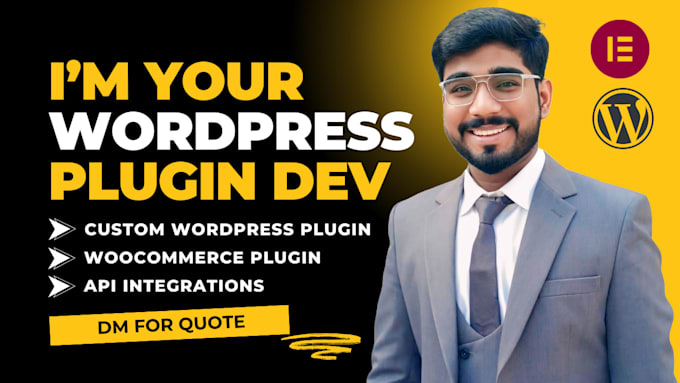 develop a custom wordpress plugin with API integration and app development