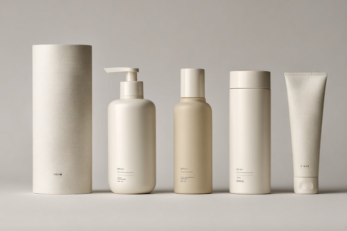 do minimalist uncluttered cosmetic packaging design