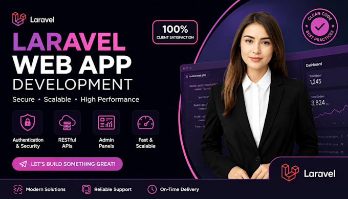 build secure, responsive laravel web applications