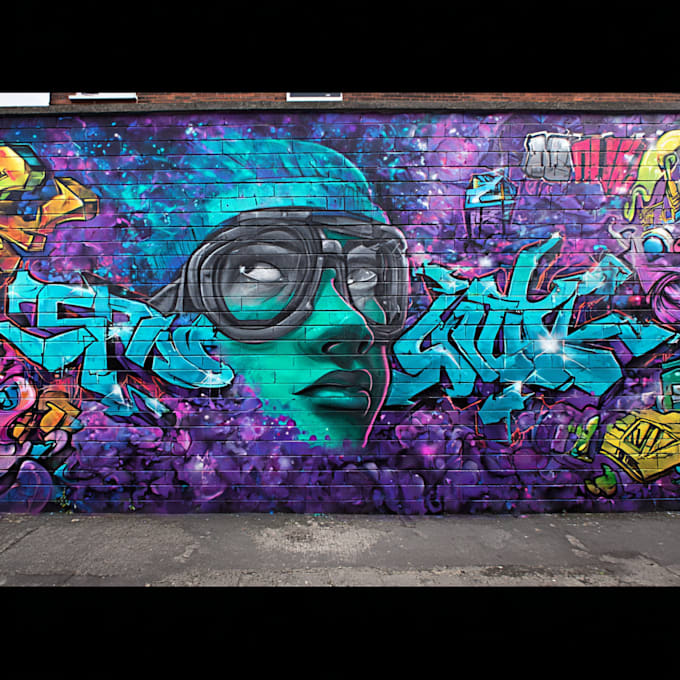 design graffiti designs, murals and wall arts