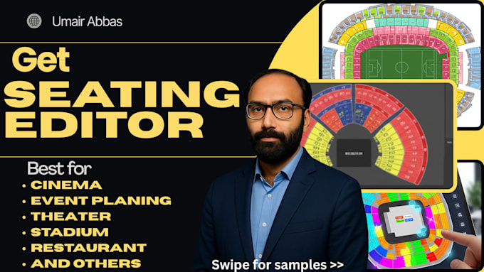 create seating editor for event management websites