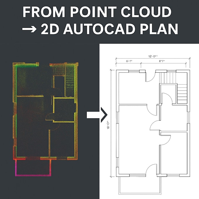 scan to plan 2d and 3d bim models