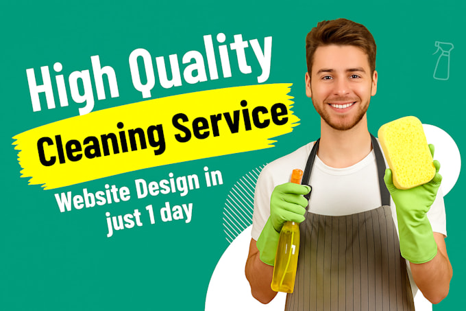 create cleaning service plumber handyman and electrician website