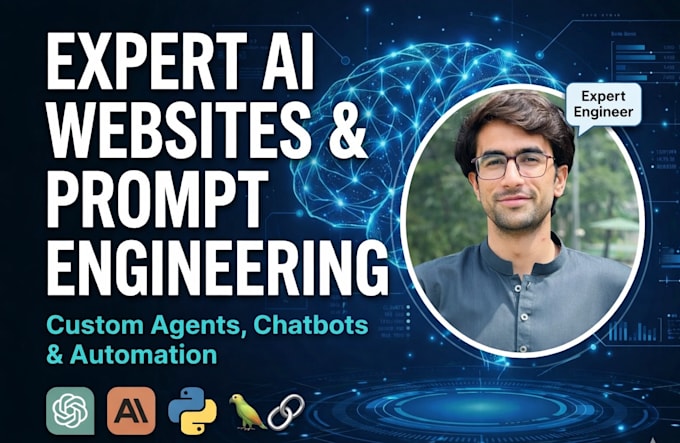 develop custom ai agents, chatbots, and automated ai websites