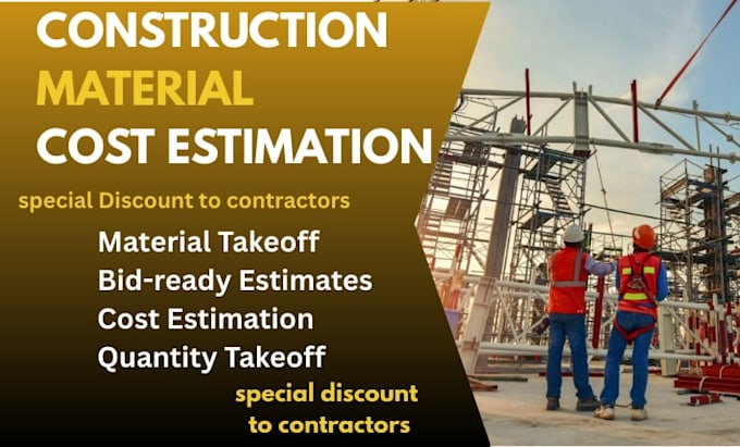 Do construction cost estimation material take off quantity takeoff by ...